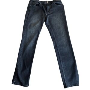 Buffalo David Bitton JACKSON Men's Jeans 34x34 Dark Wash Straight Stretch Denim